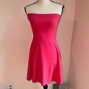 Express Pink Strapless Sheath Dress Cocktail